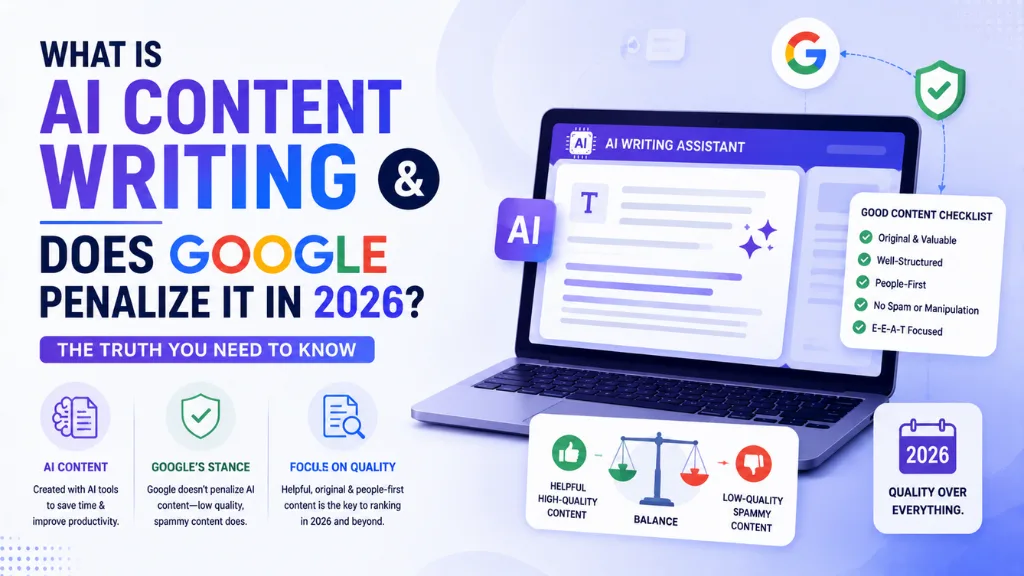 What Is AI Content Writing and Does Google Penalize It in 2026?
