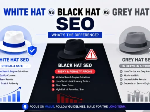 White Hat vs Black Hat vs Grey Hat SEO: What's the Difference?
