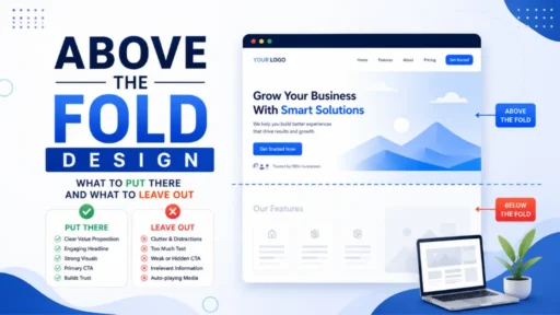 Above the Fold Design: What to Put There and What to Leave Out