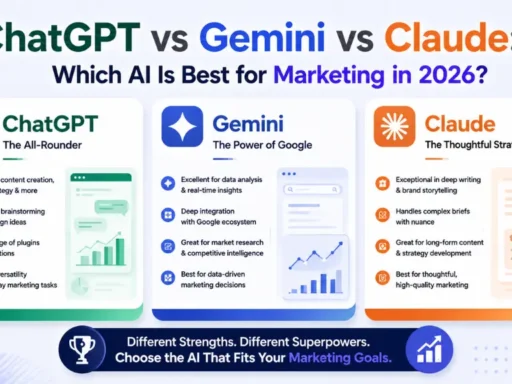 ChatGPT vs Gemini vs Claude: Which AI Is Best for Marketing in 2026?