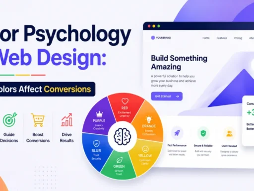 Color Psychology in Web Design: How Colors Affect Conversions