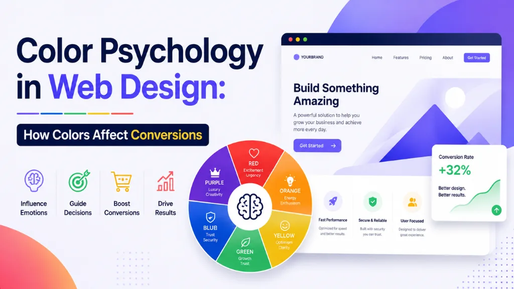 Color Psychology in Web Design: How Colors Affect Conversions