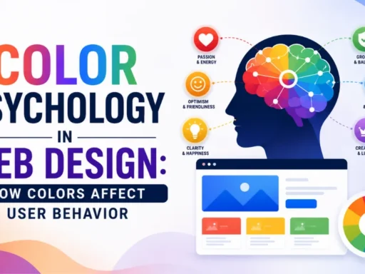 Color Psychology in Web Design: How Colors Affect User Behavior