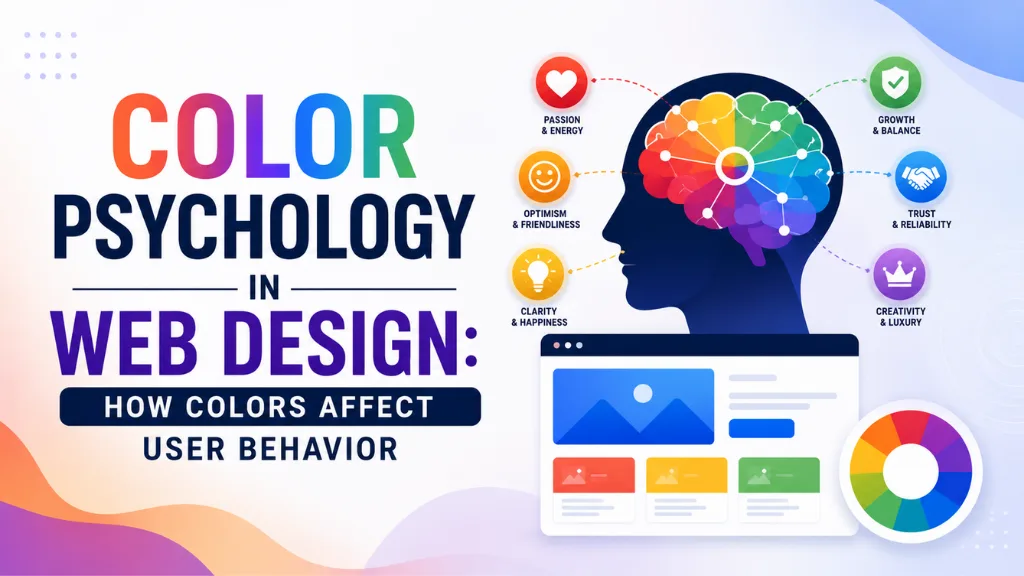 Color Psychology in Web Design: How Colors Affect User Behavior