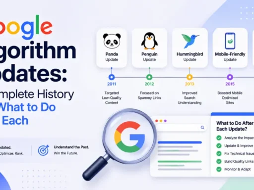 Google Algorithm Updates: A Complete History and What to Do After Each
