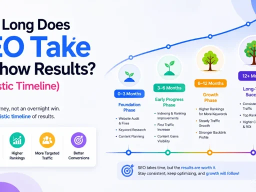 How Long Does SEO Take to Show Results? (Realistic Timeline)