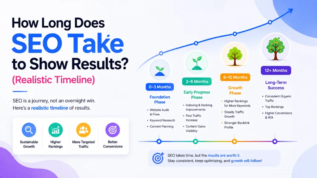 How Long Does SEO Take to Show Results? (Realistic Timeline)