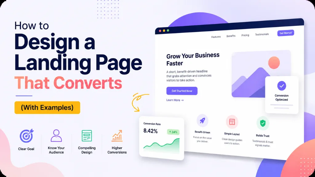 How to Design a Landing Page That Converts (With Examples)