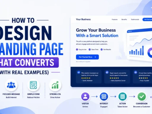 How to Design a Landing Page That Converts (With Real Examples)