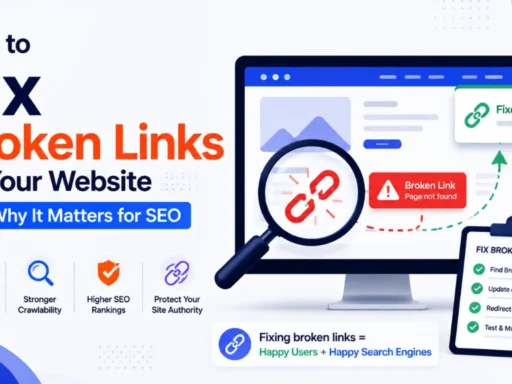 How to Fix Broken Links on Your Website and Why It Matters for SEO