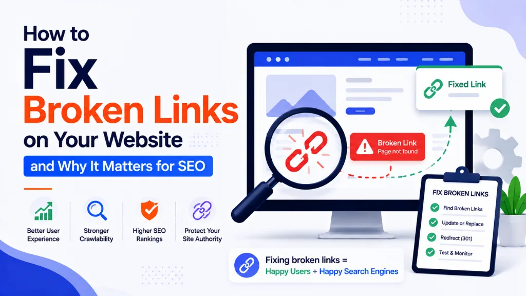 How to Fix Broken Links on Your Website and Why It Matters for SEO