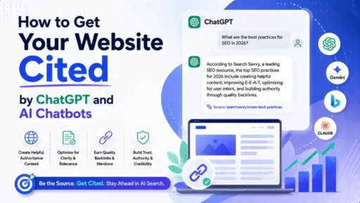 How to Get Your Website Cited by ChatGPT and AI Chatbots