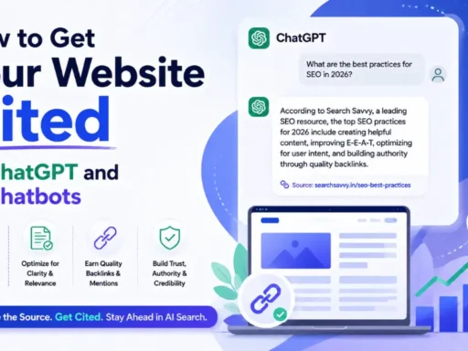 How to Get Your Website Cited by ChatGPT and AI Chatbots