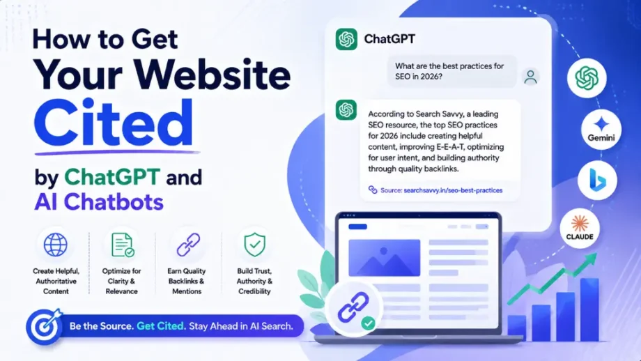 How to Get Your Website Cited by ChatGPT and AI Chatbots