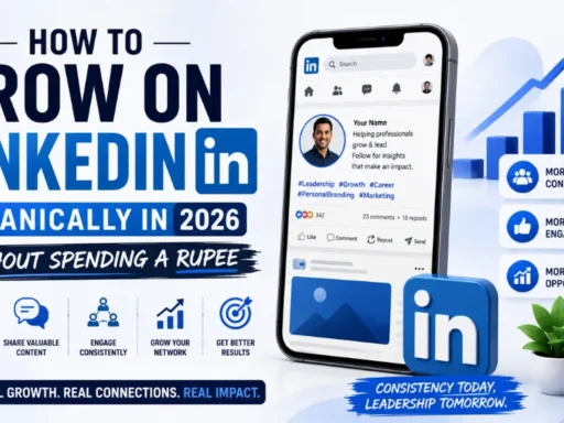 How to Grow on LinkedIn Organically in 2026 Without Spending a Rupee