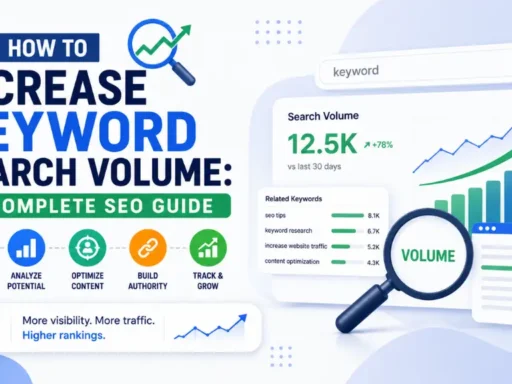 How to Increase Keyword Search Volume: A Complete SEO Guide