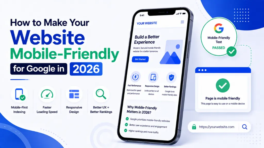 How to Make Your Website Mobile-Friendly for Google in 2026