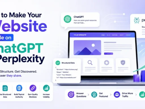 How to Make Your Website Visible on ChatGPT and Perplexity