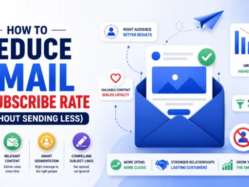 How to Reduce Email Unsubscribe Rate (Without Sending Less)