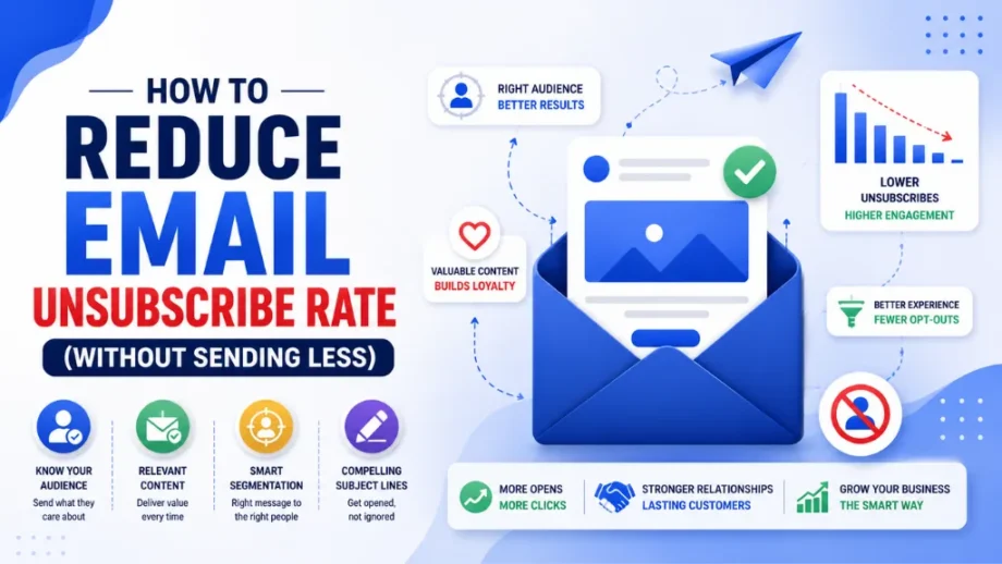 How to Reduce Email Unsubscribe Rate (Without Sending Less)