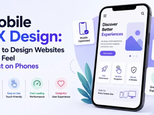 Mobile UX Design: How to Design Websites That Feel Great on Phones