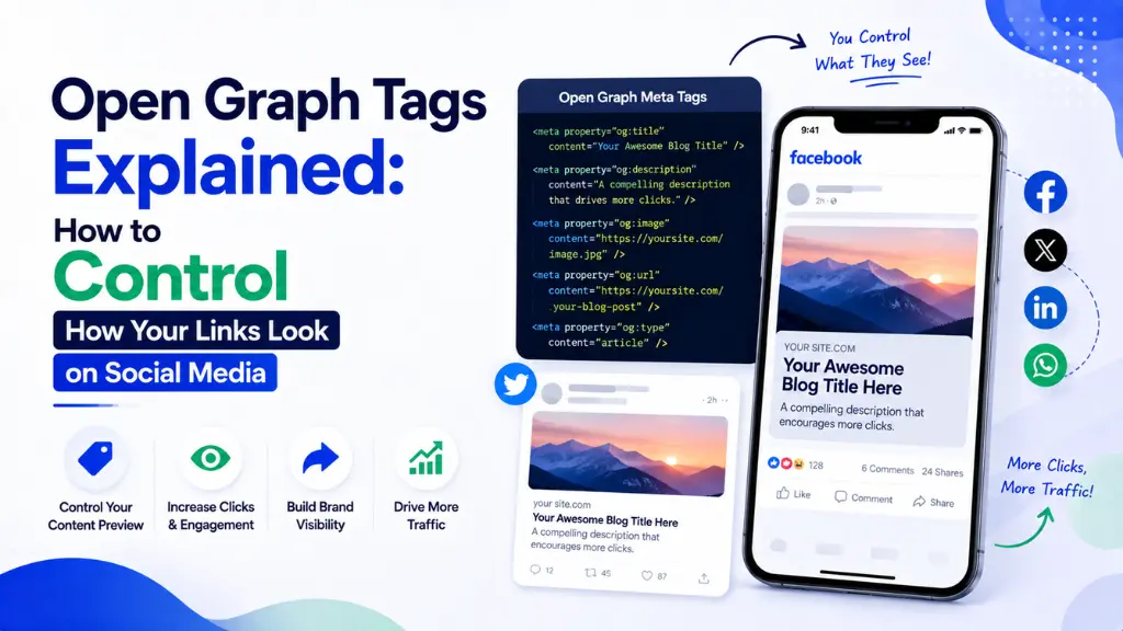 Open Graph Tags Explained: How to Control How Your Links Look on Social Media