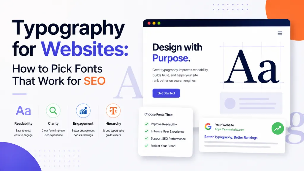 Typography for Websites: How to Pick Fonts That Work for SEO