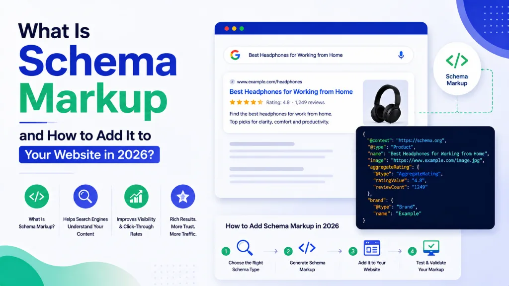 What Is Schema Markup and How to Add It to Your Website in 2026?