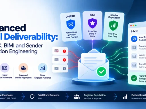 Advanced Email Deliverability: DMARC, BIMI and Sender Reputation Engineering