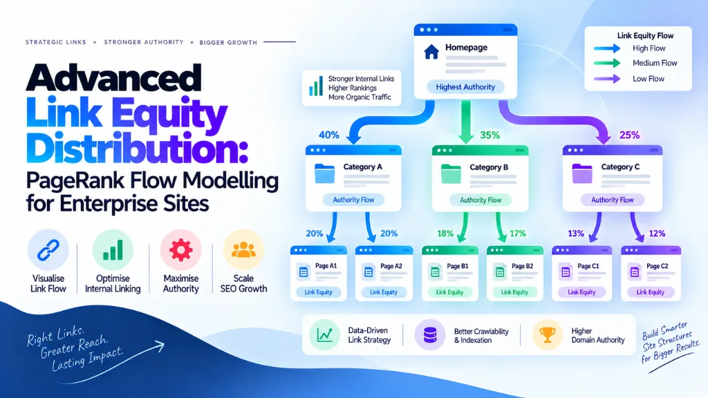 Advanced Link Equity Distribution: PageRank Flow Modelling for Enterprise Sites