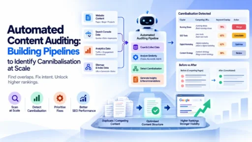 Automated Content Auditing: Building Pipelines to Identify Cannibalisation at Scale