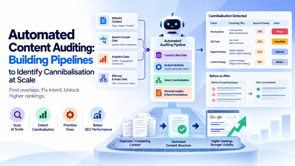 Automated Content Auditing: Building Pipelines to Identify Cannibalisation at Scale