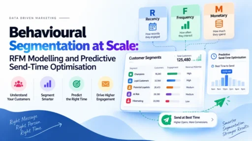 Behavioural Segmentation at Scale: RFM Modelling and Predictive Send-Time Optimisation