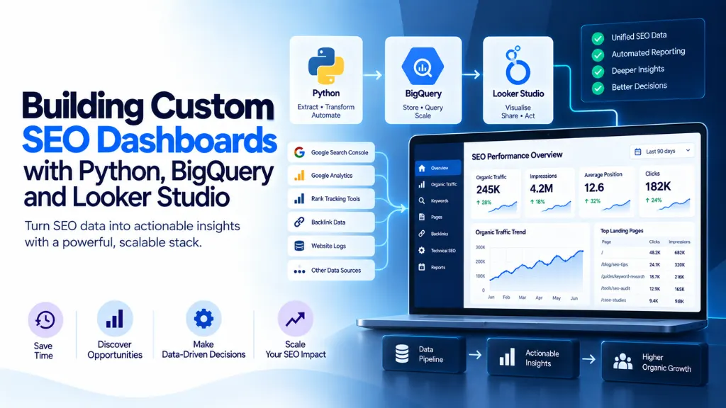 Building Custom SEO Dashboards with Python, BigQuery and Looker Studio