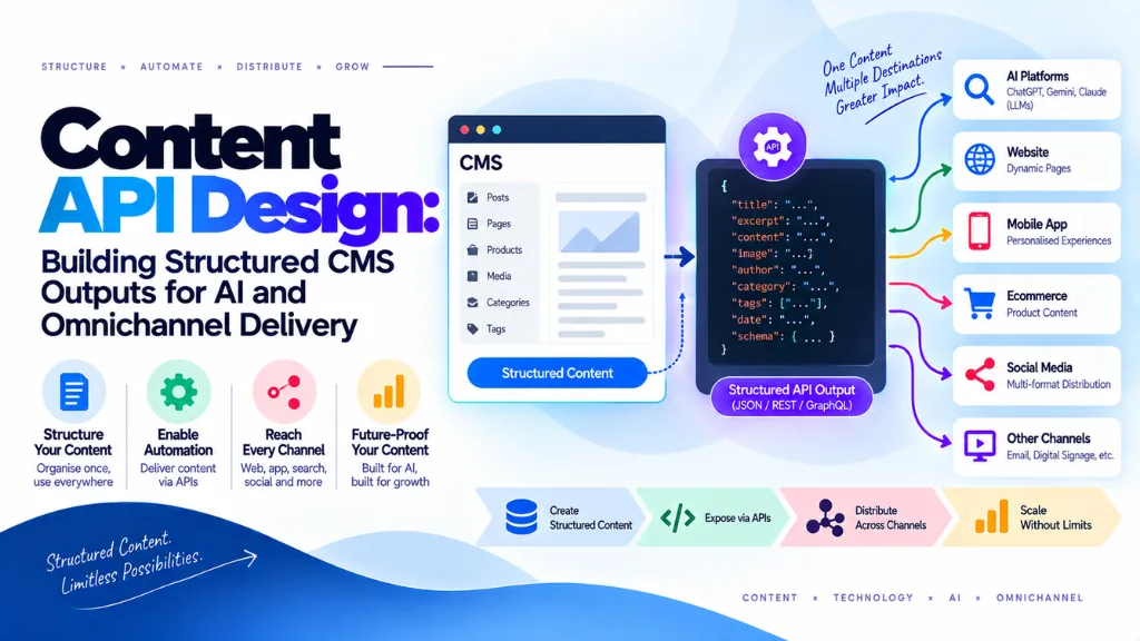 Content API Design: Building Structured CMS Outputs for AI and Omnichannel Delivery