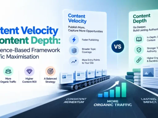 Content Velocity vs Content Depth: An Evidence-Based Framework for Traffic Maximisation