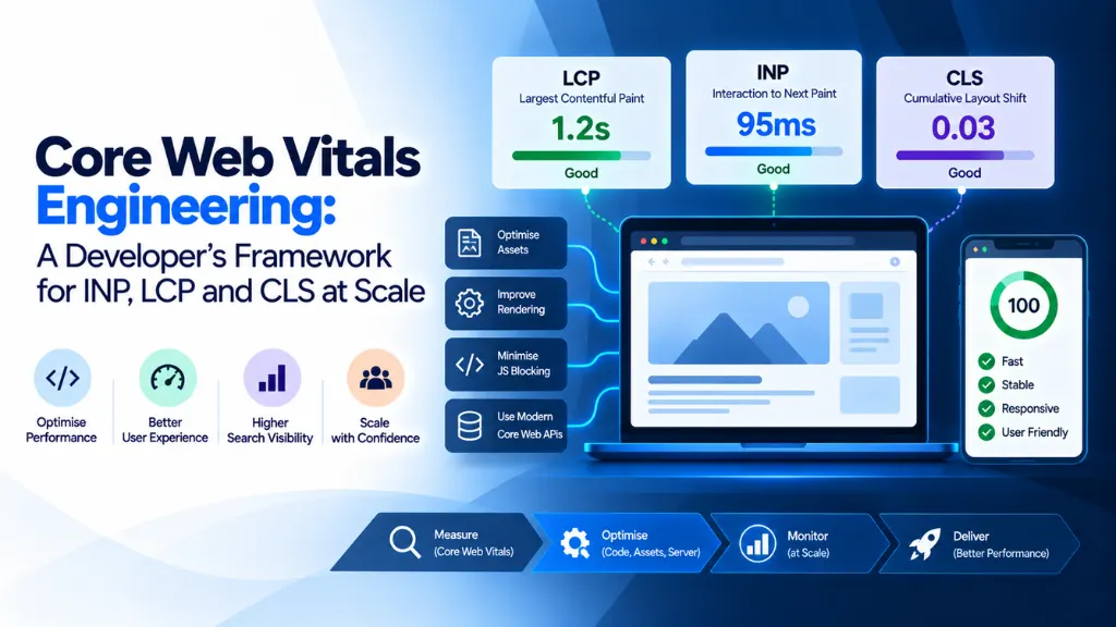 Core Web Vitals Engineering: A Developer's Framework for INP, LCP and CLS at Scale