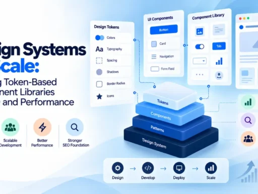 Design Systems at Scale: Building Token-Based Component Libraries for SEO and Performance