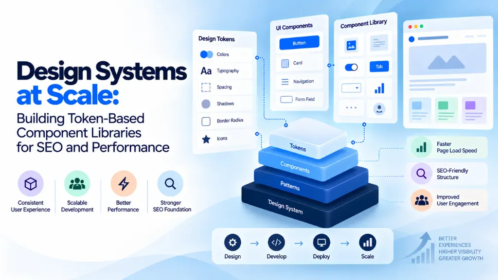 Design Systems at Scale: Building Token-Based Component Libraries for SEO and Performance