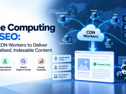 Edge Computing for SEO: Using CDN Workers to Deliver Personalised, Indexable Content