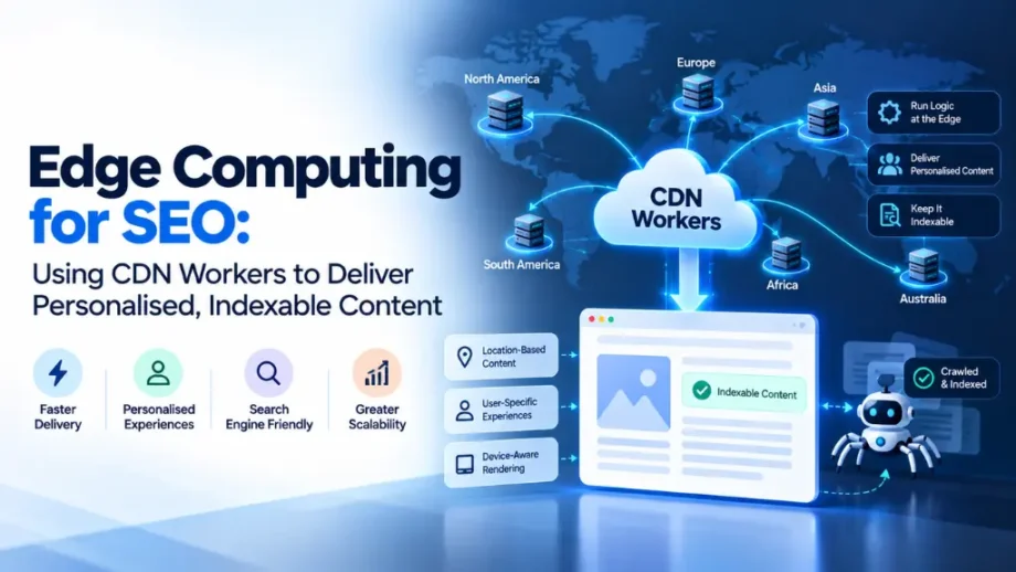 Edge Computing for SEO: Using CDN Workers to Deliver Personalised, Indexable Content