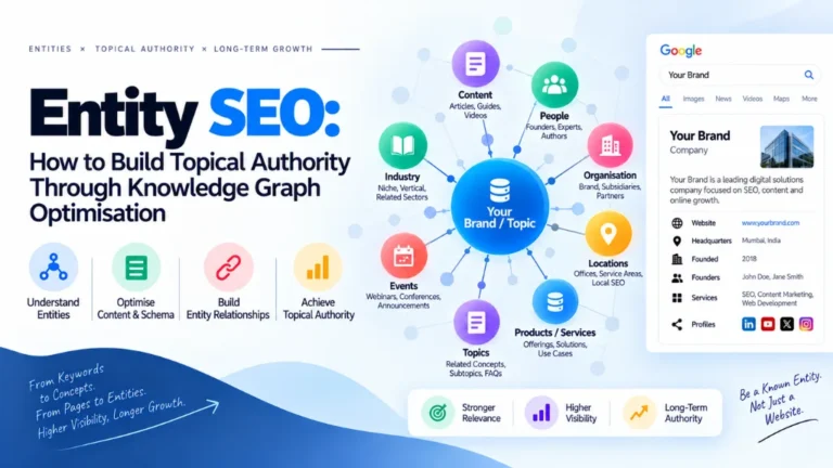 Entity SEO: How to Build Topical Authority Through Knowledge Graph Optimisation