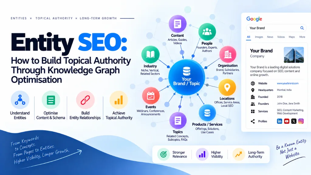 Entity SEO: How to Build Topical Authority Through Knowledge Graph Optimisation