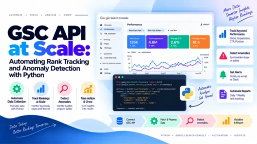 GSC API at Scale Automating Rank Tracking and Anomaly Detection with Python