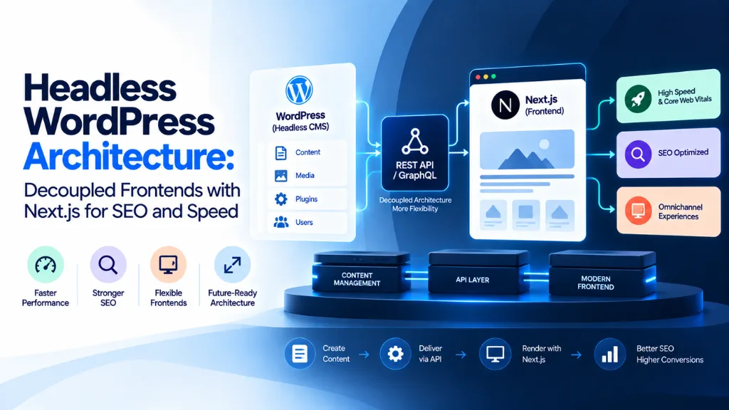 Headless WordPress Architecture: Decoupled Frontends with Next.js for SEO and Speed