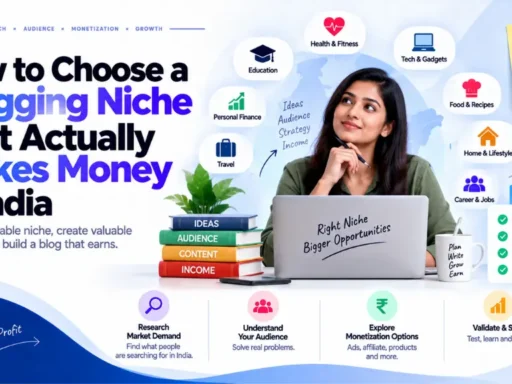 How to Choose a Blogging Niche That Actually Makes Money in India
