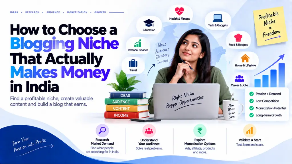 How to Choose a Blogging Niche That Actually Makes Money in India