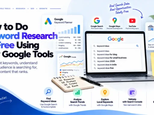 How to Do Keyword Research for Free Using Only Google Tools