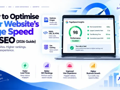 How to Optimise Your Website's Page Speed for SEO (2026 Guide)
