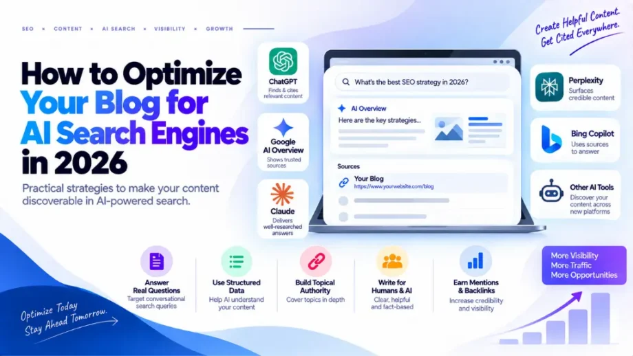 How to Optimize Your Blog for AI Search Engines in 2026